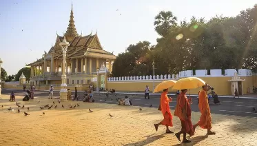 Vietnam, Camboya con Phnom Phen