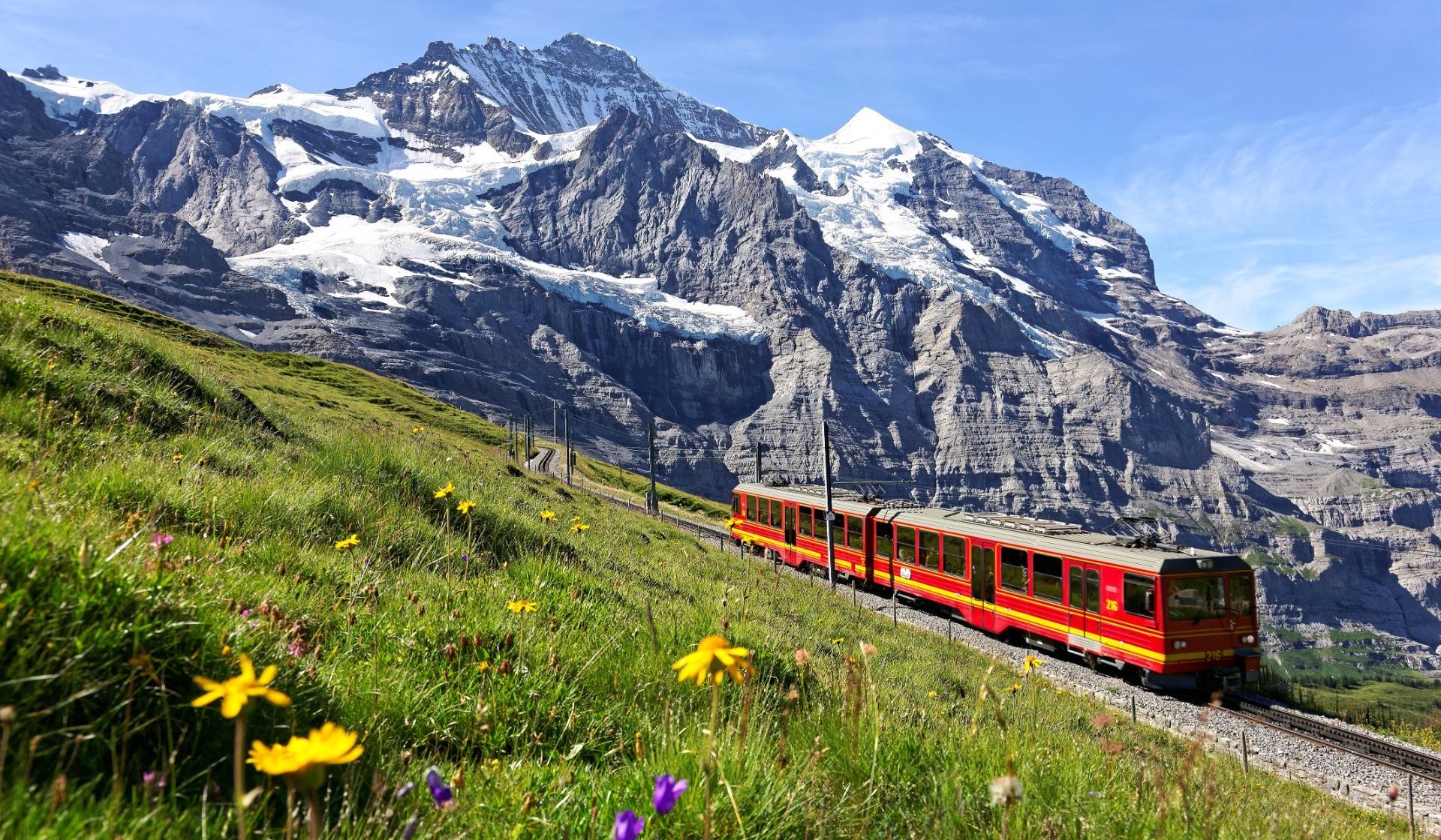 paisajes impresionantes de los Alpes Suizos
